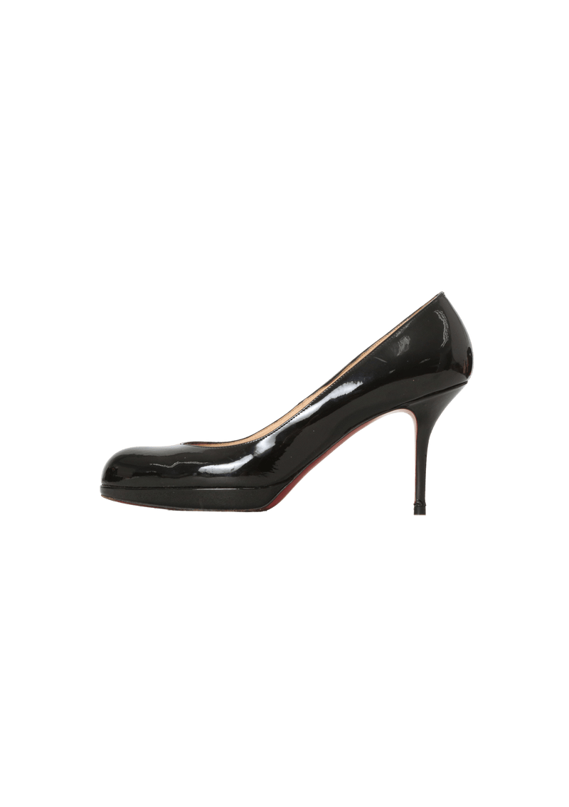 PATENT LEATHER PUMPS 36.5