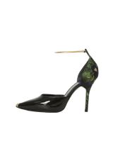 METAL ANKLE STRAP PUMPS 37