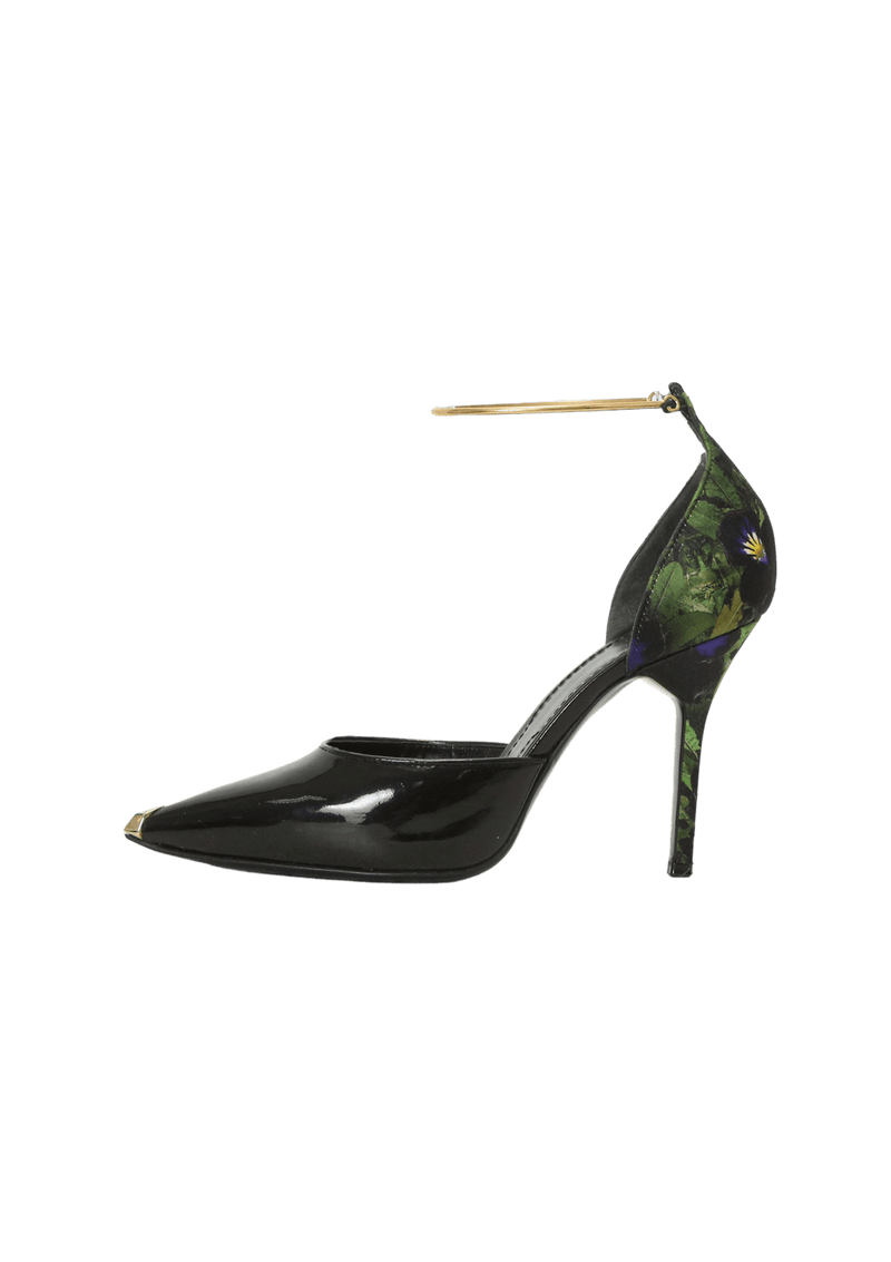 METAL ANKLE STRAP PUMPS 37