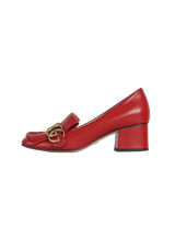 GG MARMONT FRINGE LOAFERS PUMPS 34.5