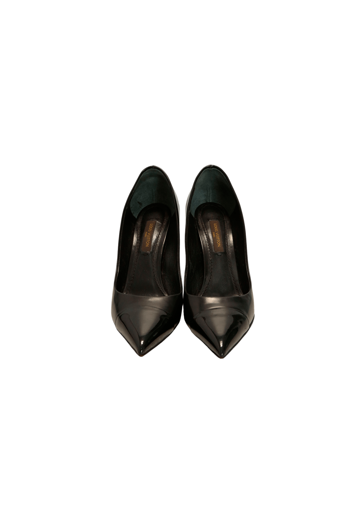 PUMPS LOUIS VUITTON LEATHER 32 PRETO ORIGINAL Gringa