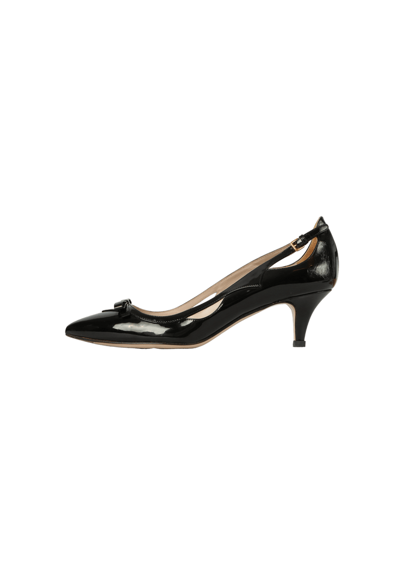 PATENT LEATHER PUMPS 37.5