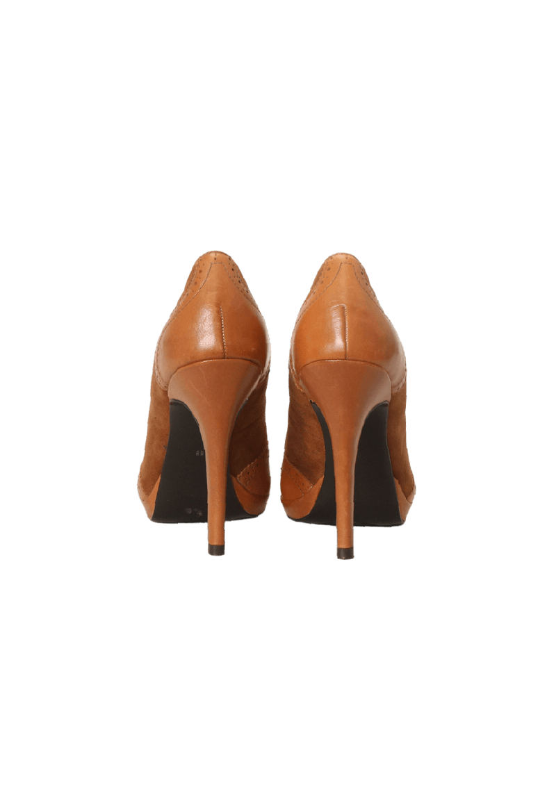 SUEDE PUMPS 36