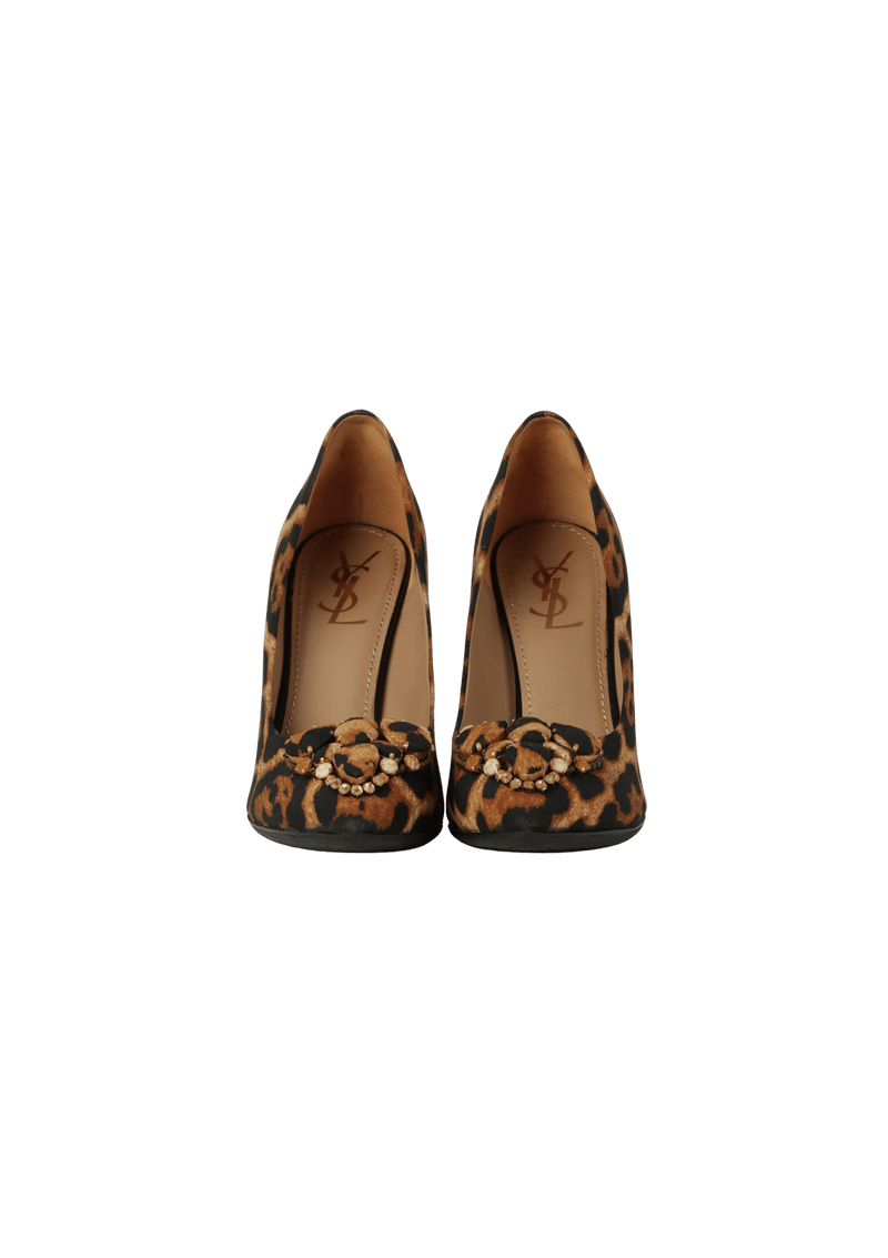 ANIMAL PRINT PUMPS 38