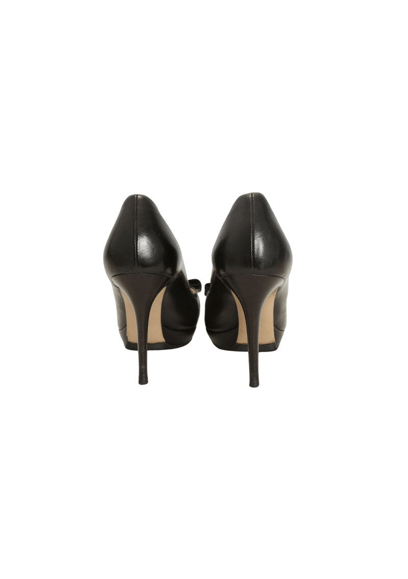 VARA BOW PEEP TOE 37