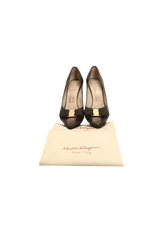 VARA BOW PEEP TOE 37