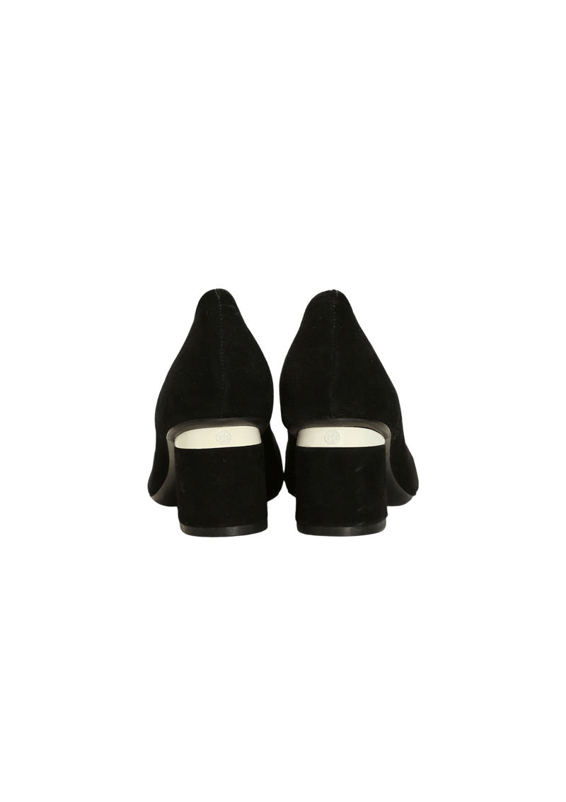 SUEDE PUMPS 38.5