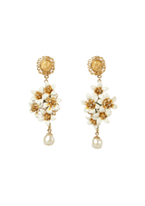 FLORAL PENDANT EARRINGS