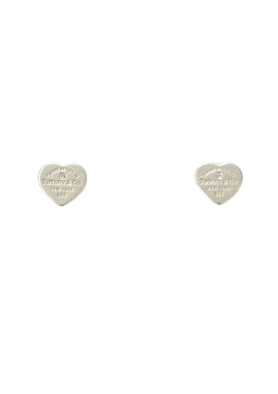 HEART TAG EARRINGS