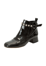 PATENT LEATHER BOOTS 38