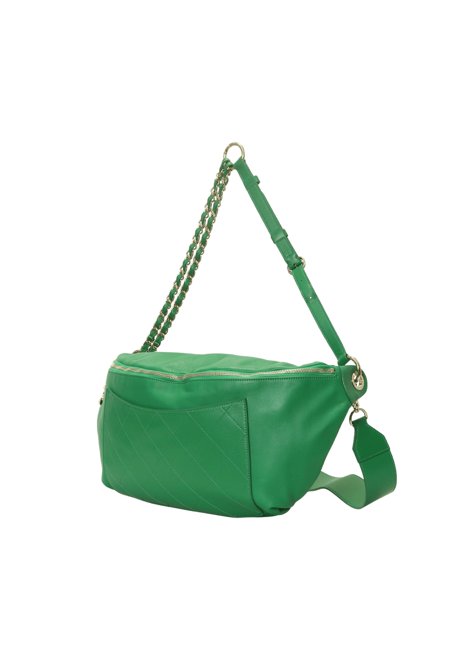 Pochete Chanel Chanel X Pharrell Waist Bag Verde Original – Gringa