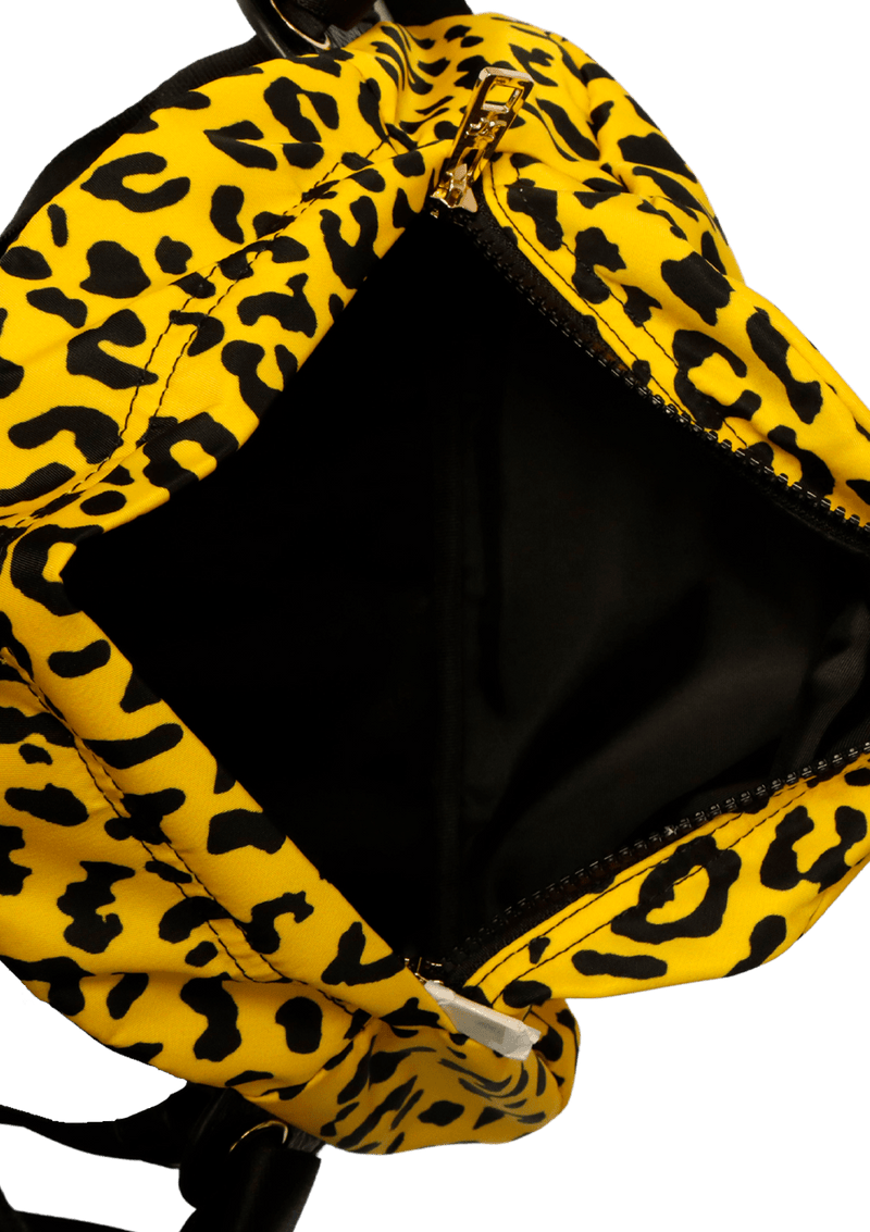 NYLON ANIMAL PRINT BAG