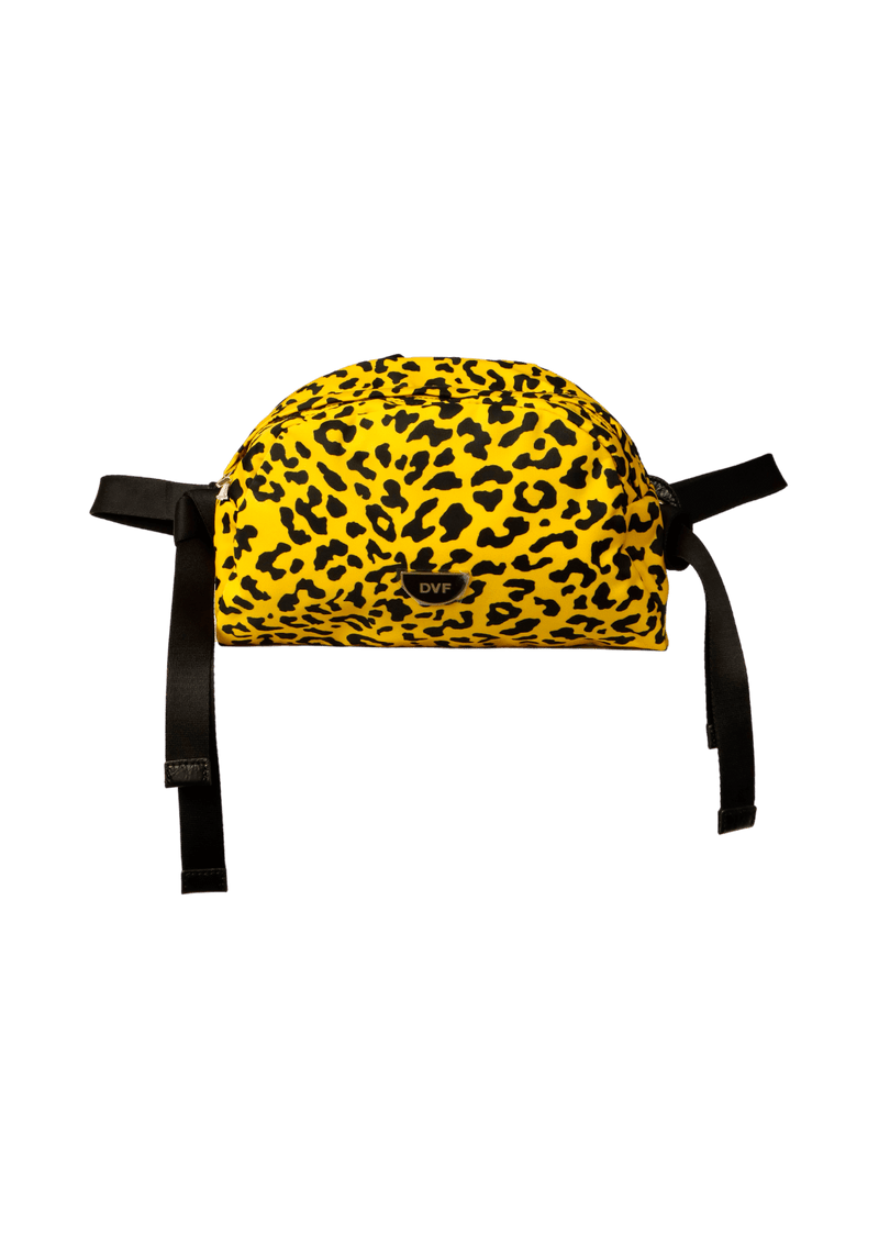 NYLON ANIMAL PRINT BAG