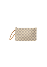 DAMIER AZUR NEVERFULL POCHETTE