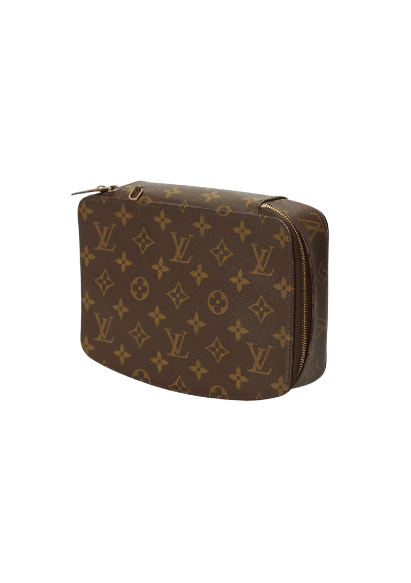 Louis Vuitton Monogram Monte Carlo 22 Jewelry Box - Brown Travel