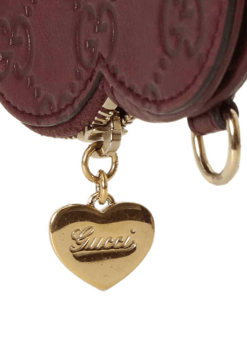 GUCCÍSSIMA HEART COIN POUCH