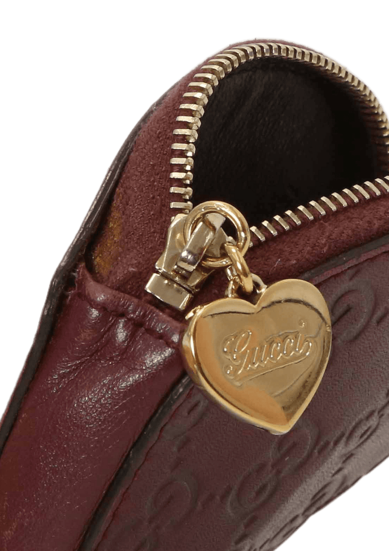 GUCCÍSSIMA HEART COIN POUCH