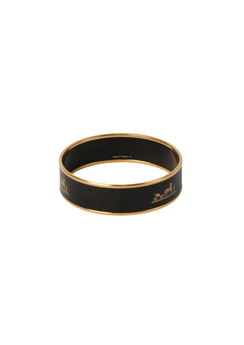 CALÈCHE WIDE ENAMEL BRACELET