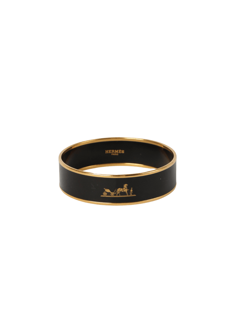 CALÈCHE WIDE ENAMEL BRACELET