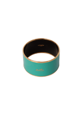 ENAMEL CALÈCHE WIDE BANGLE BRACELET