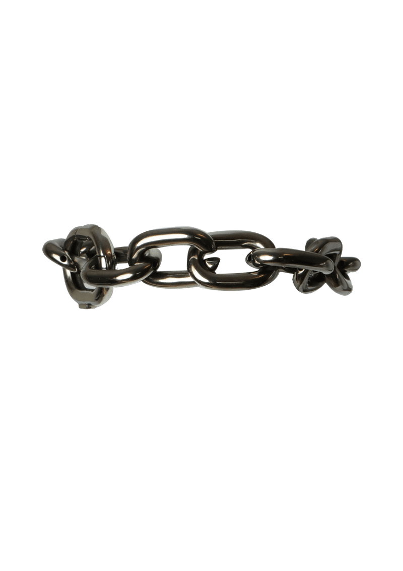 CHAIN P RODIO NEGRO BRACELET