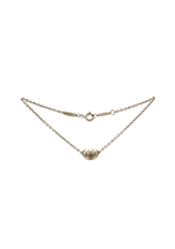 SILVER BEAN BRACELET