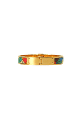 ENAMEL HINGED BRACELET