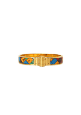 ENAMEL HINGED BRACELET