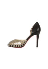 CORPUS PEEP TOE 100 PUMPS 35