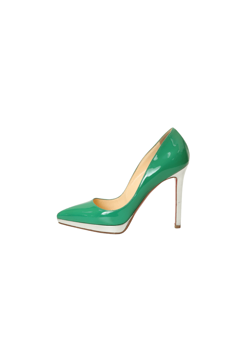 PATENT LEATHER PUMPS 33.5