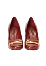 PATENT LEATHER PUMPS 36