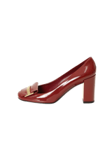 PATENT LEATHER PUMPS 36