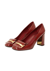 PATENT LEATHER PUMPS 36