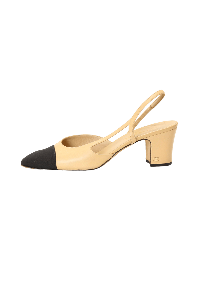 INTERLOCKING CC LOGO SLINGBACK 39