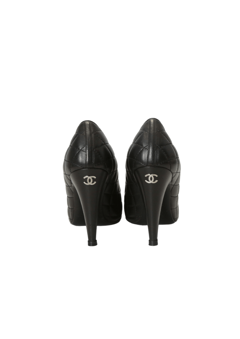 QUILTED CC PUMPS 36