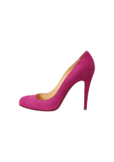 SUEDE PUMPS 36.5