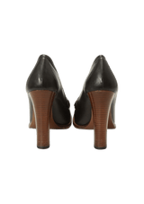 CALFSKIN HORSEBIT ALYSSA PUMPS 36