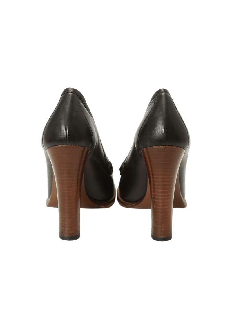 CALFSKIN HORSEBIT ALYSSA PUMPS 36