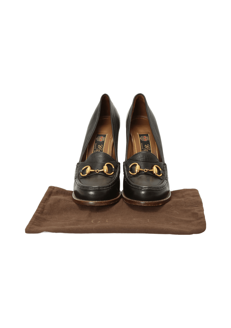 CALFSKIN HORSEBIT ALYSSA PUMPS 36