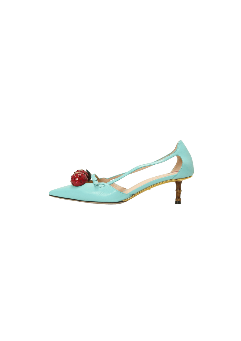 Gucci hot sale cherry pump