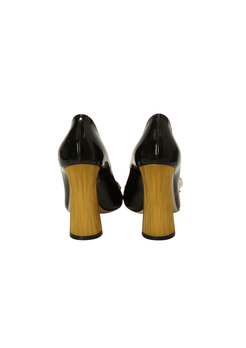 PEARL MARY JANE PUMPS 35