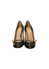 PEARL MARY JANE PUMPS 35