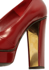 LEATHER PUMPS 38