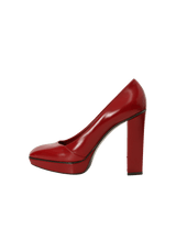 LEATHER PUMPS 38