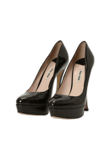 PATENT LEATHER PUMPS 34