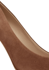 SUEDE BOW PUMPS 35