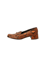 SNAKESKIN PUMPS 37