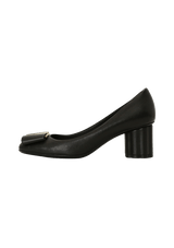 BOW LEATHER PUMPS 35