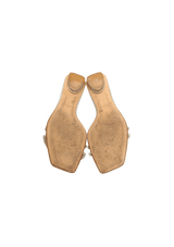 ELINA CRYSTAL 10 FLAT SANDALS 39