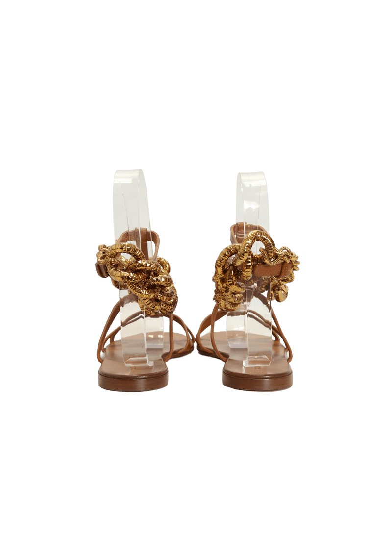 DEVOTION CHAIN SANDALS 35